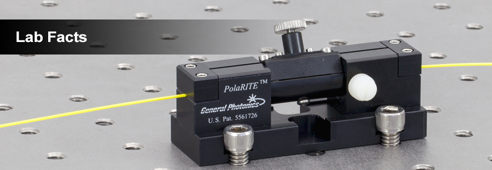 Using the Fiber Polarization Controller Lab Facts