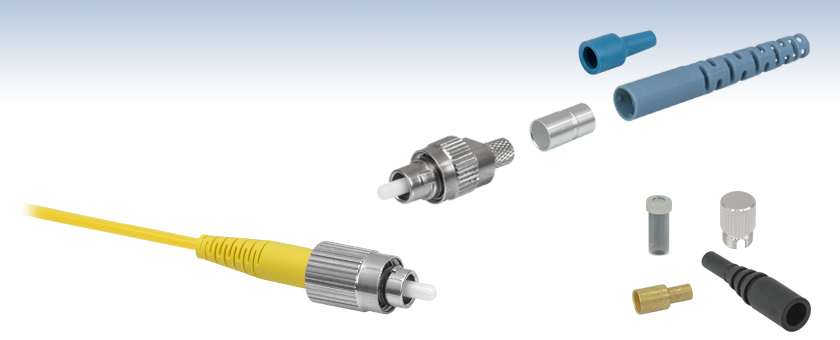 FC/PC Fiber Connectors: Single Mode and Polarization-Maintaining