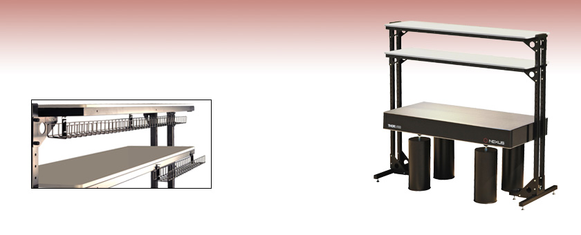 Optical Tables Shelves, Free-Standing