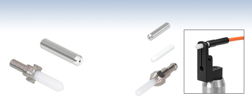 Stainless Steel and Ceramic Fiber Optic Ferrules