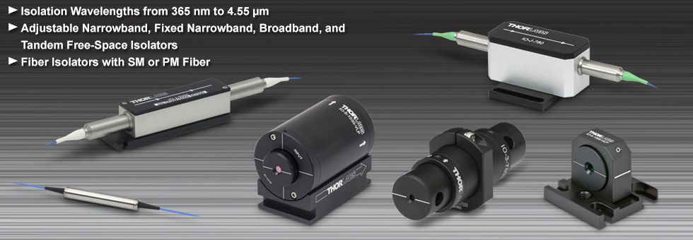 Optical Isolator Selection Guide