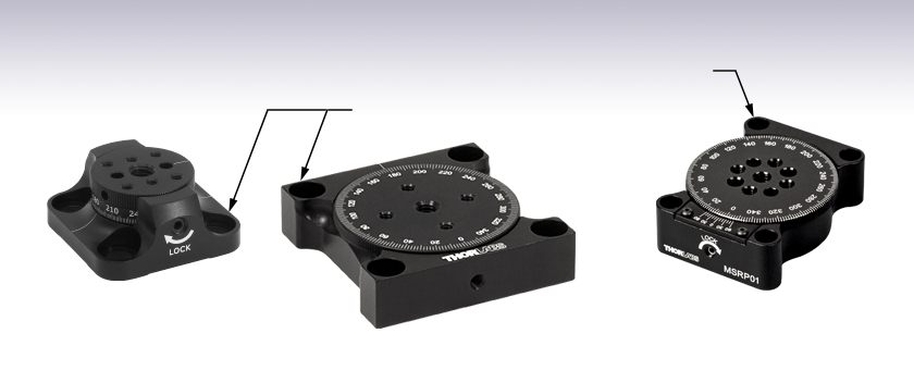 60mm R Rotation Axis Stage Aluminum Precision Bearing Linear Stage Platform USA