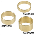 Ø1/2in Brass Optic Spacers
