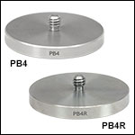 Ø1.85in (47.0 mm) Pedestal Base Adapters