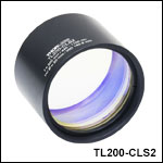 f = 200 mm Tube Lenses for Laser Scanning and Widefield Imaging<br>