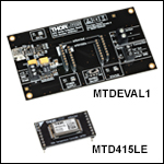 Evaluation Board and TEC Drivers for Evaluation Board