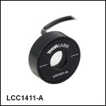 Ø10 mm Compensated Half-Wave Liquid Crystal Retarders, Mounted