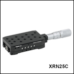 Compact 25 mm Translation Stages with Rear-Mounted Micrometers