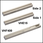 Fiber Holder Bottom Inserts - Two Required for Single Fiber Processing