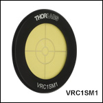 UV/Visible Fluorescing Alignment Disk