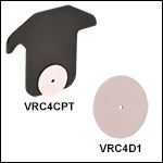IR Fluorescing Alignment Disks