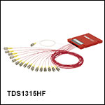 1310 / 1550 nm 1x16 Dual-Window Fiber Optic Splitters