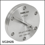 Ø200 µm Ultra-High-Vacuum Feedthrough