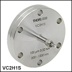 Ø100 µm Ultra-High-Vacuum Feedthrough