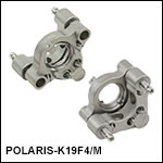 Ø19 mm Low-Distortion Kinematic Mounts, 2 Adjusters