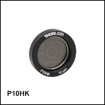 Pinholes, Stainless Steel Foils, Ø1/2" Housings