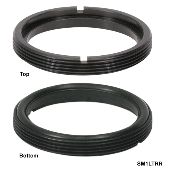 Lot of 5 THORLABS SM05RR Replacement 1/2" Retaining Ring 