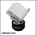 Mounted Hollow Retroreflector, UV-Enhanced Aluminum