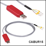 USB Type-A to RS232 Serial Leads