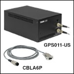 Enclosed ±15 V Linear Power Supply and Power Cable for XG Series Scan Heads