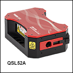 Visible Q-Switched Picosecond Microchip Laser