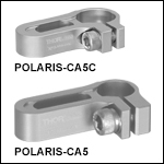 Vacuum-Compatible Non-Bridging Clamping Arms<br>