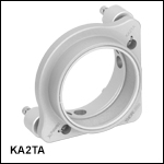 Ø2in SM2-Threaded Kinematic Mirror Mount, 3 Adjusters