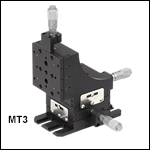 XYZ Translation Stage with Standard Micrometers