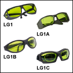Laser Safety Glasses: 59% Visible Light Transmission