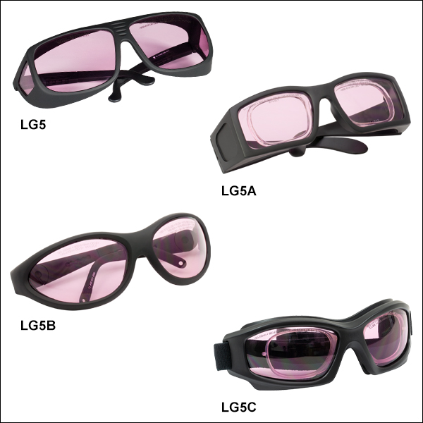 Safety Glasses Color Chart