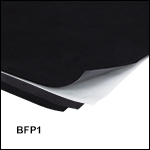 Black Flocked Self-Adhesive Paper