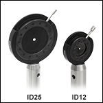 Standard, Post-Mounted Iris Diaphragms