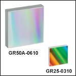 1 µm Blaze Wavelength Reflective Diffraction Gratings