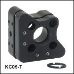 Kinematic Mount for 16 mm Cage Systems, 3 Adjusters