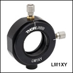 Post-Mountable XY Translation Mount for Ø1in Optics