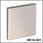Square Protected Aluminum Mirrors: 450 nm - 20 µm
