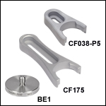 Ø1.25in Pedestal Base Adapters and Clamping Forks for Ø1/2in Post Holders and Ø1in Posts