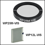 Visible Wire Grid Polarizers: 420 - 700 nm