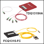 1310/1550 nm 1x4 Dual-Window Fiber Optic Couplers