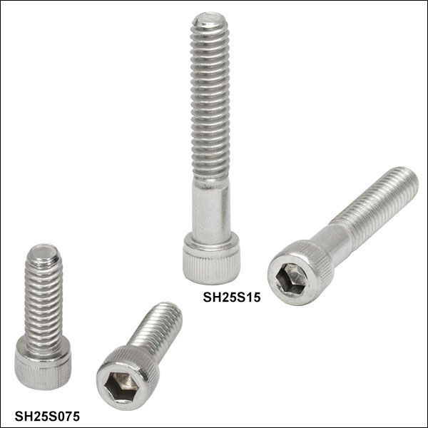 Pack of 12 3/8"-16 X 2-1/2" Stainless Steel Flat Head Socket Cap Screws