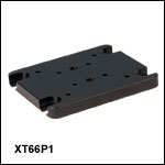 Vertical Mounting Plate for 66 mm and 34 mm Optical Rails