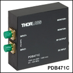 OCT Balanced Detectors with Fast Monitor Output: Optimized for 1060 nm