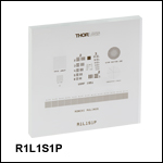 Combined Resolution and Distortion Test Targets, 18 mm x 18 mm