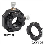 30 mm Cage XY Translator for Ø1in Optics with Quick-Release Mounting Carriage