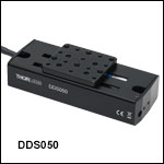 50 mm Linear Translation Stage, DC Direct-Drive Servo Motor