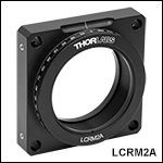 60 mm Cage Rotation Mount with SM2-Threaded Bore, 360° Continuous