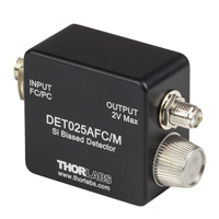 Thorlabs - DET025AFC/M 2 GHz Si FC/PC-Coupled Photodetector Thorlabs - DET025AFC/M 2 GHz Si FC/PC-Coupled Photodetector