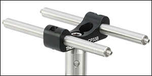 The CP02B allows the 30 mm Cage Systems to be post mounted