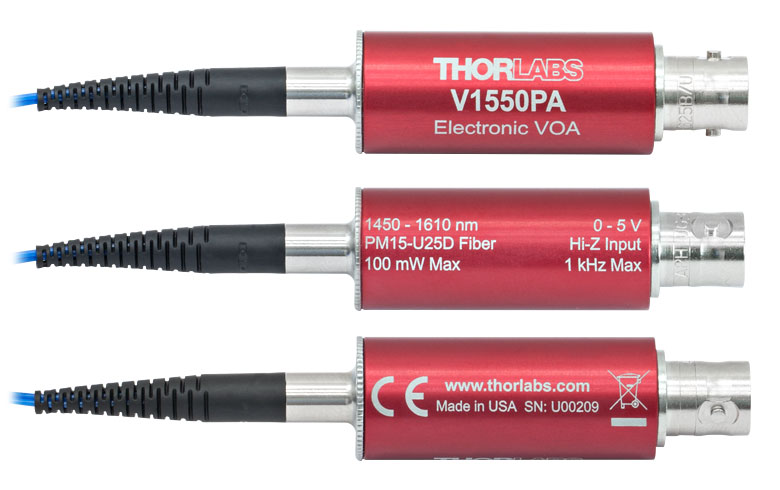 Megasense Fiber Optic VOA Variable Optical Attenuator 1500nm-1520nm OSC Band 