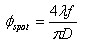 Equation for Diffraction-Limited Spot